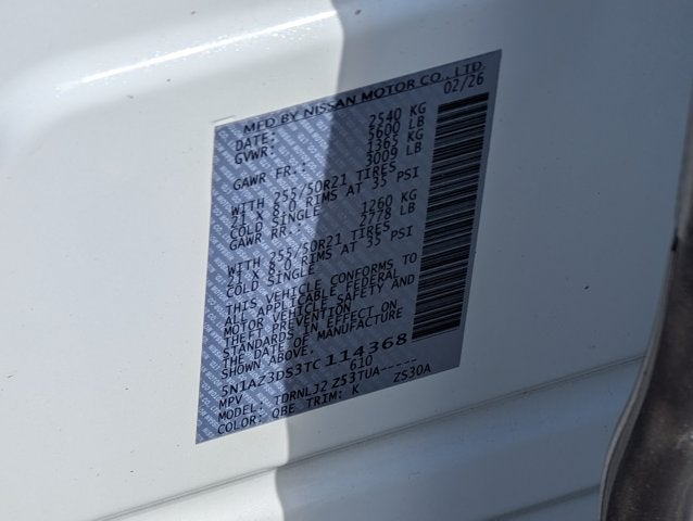 2026 Nissan Murano Platinum