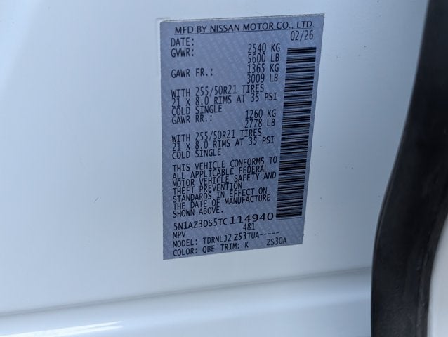 2026 Nissan Murano Platinum