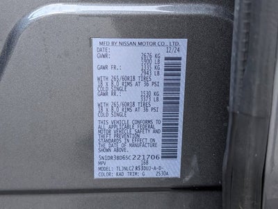 2025 Nissan Pathfinder Rock Creek
