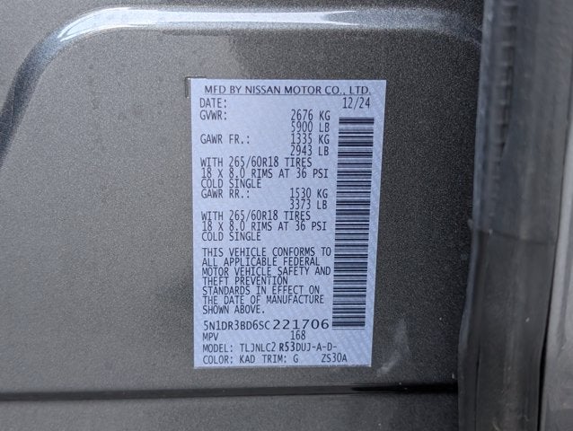2025 Nissan Pathfinder Rock Creek