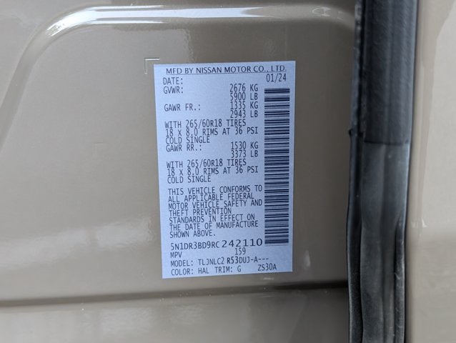 2024 Nissan Pathfinder Rock Creek