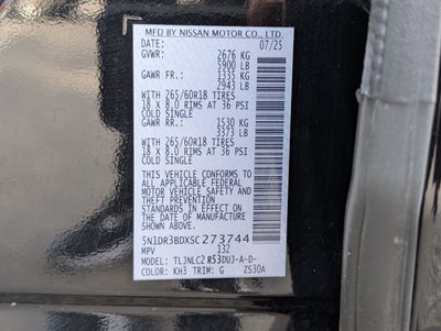 2025 Nissan Pathfinder Rock Creek