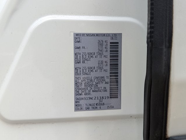 2022 Nissan Pathfinder SL