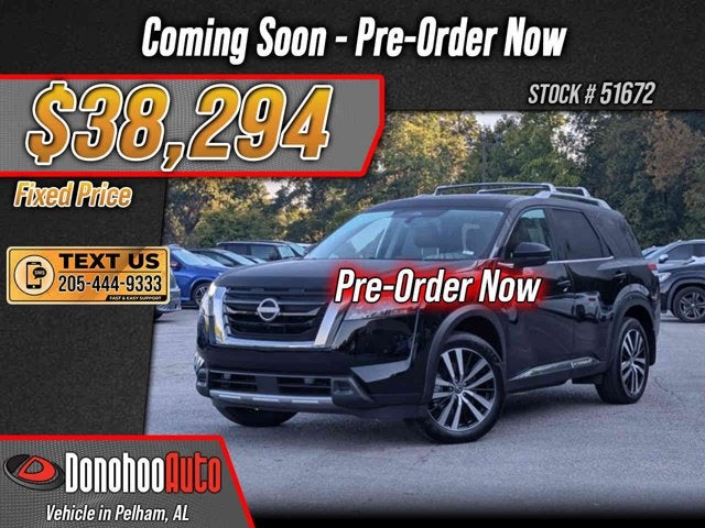 2025 Nissan Pathfinder Platinum