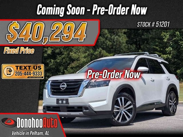 2025 Nissan Pathfinder Platinum