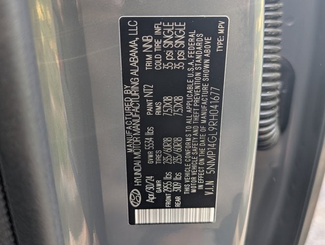 2024 Hyundai Santa Fe SE