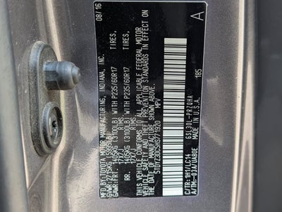 2017 Toyota Sienna XLE Auto Access Seat
