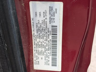 2002 Toyota Tacoma XtraCab Auto (Natl)