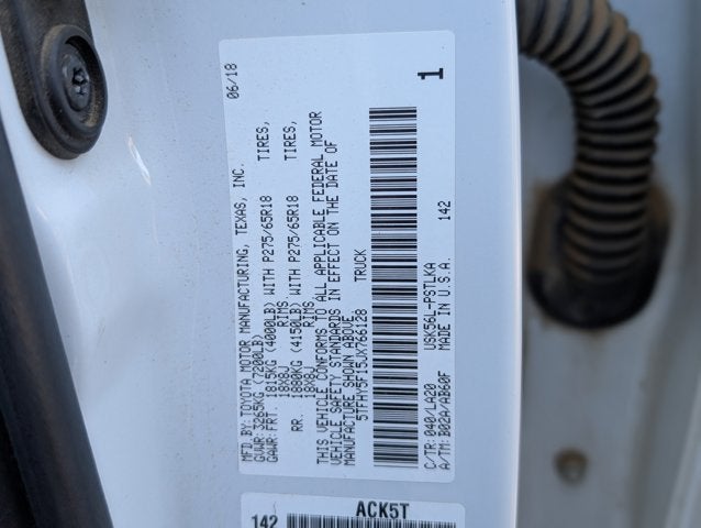 2018 Toyota Tundra 4WD Limited