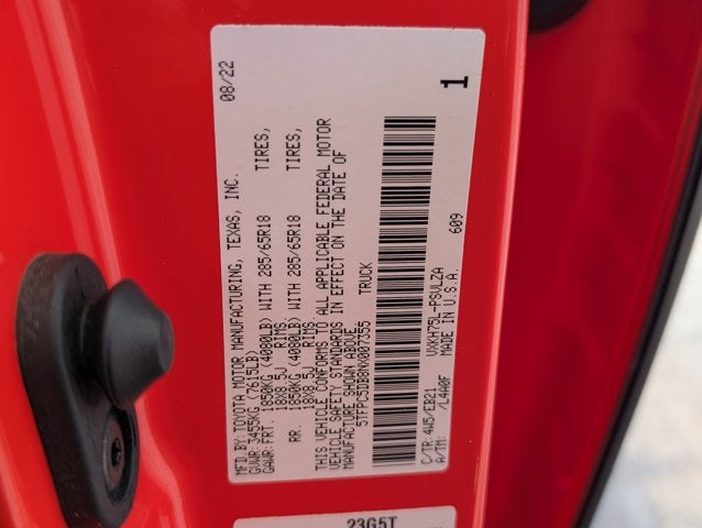 2022 Toyota Tundra 4WD TRD Pro Hybrid