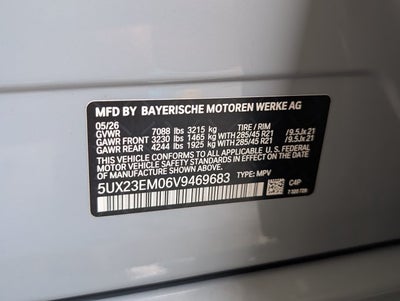 2027 BMW X7 xDrive40i