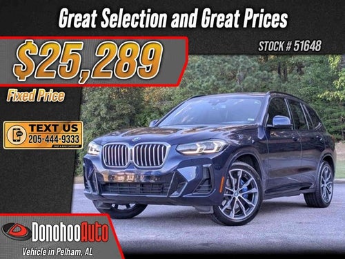 2022 BMW X3 sDrive30i