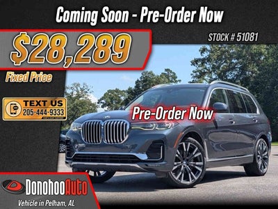 2019 BMW X7 xDrive40i