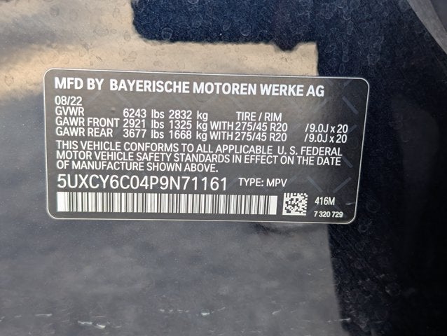 2023 BMW X6 xDrive40i