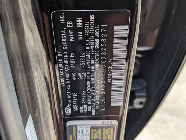 2018 Kia Optima LX