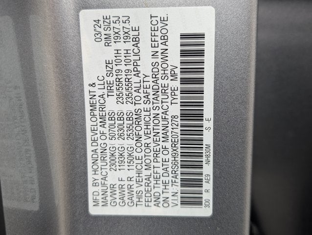 2024 Honda CR-V Hybrid Sport Touring