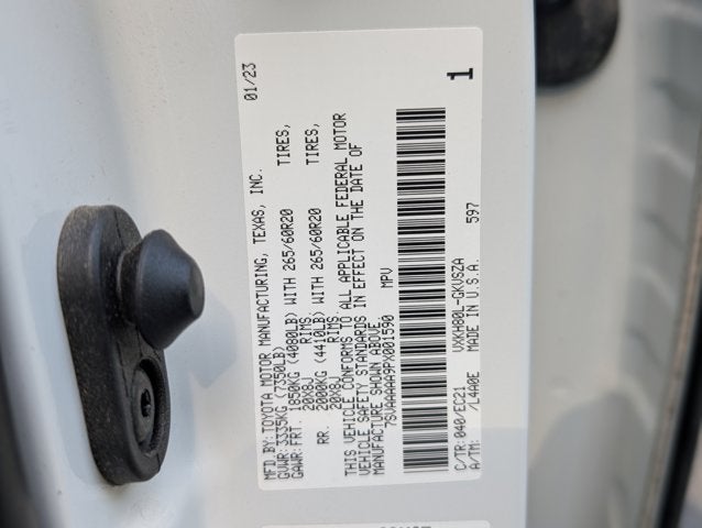 2023 Toyota Sequoia SR5