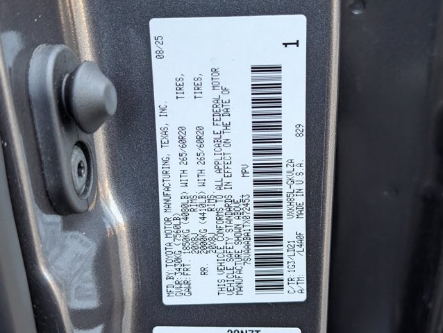 2026 Toyota Sequoia Limited