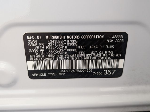 2024 Mitsubishi Outlander Sport S