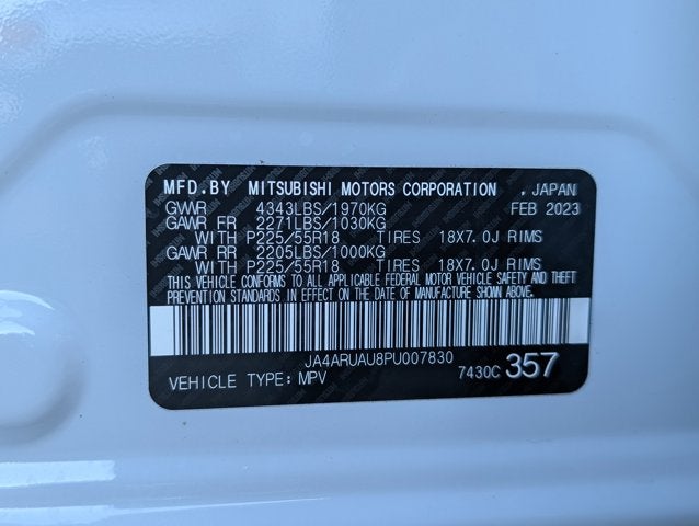 2023 Mitsubishi Outlander Sport Ralliart