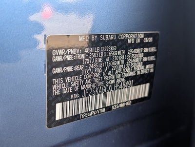 2020 Subaru Forester Premium