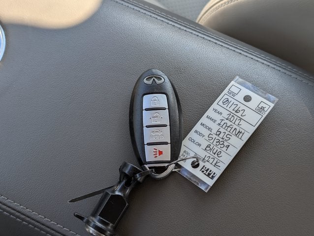 2012 INFINITI G25 Sedan Journey