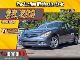 2012 INFINITI G25 Sedan Journey