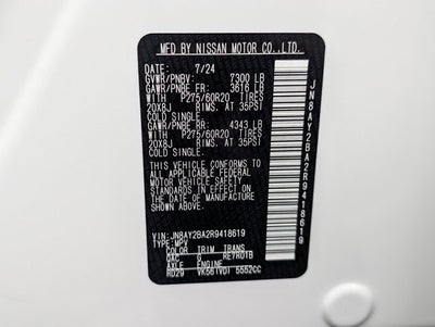 2024 Nissan Armada SL