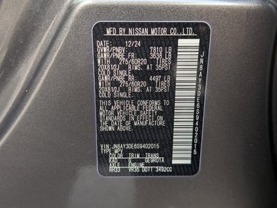 2025 Nissan Armada PRO-4X