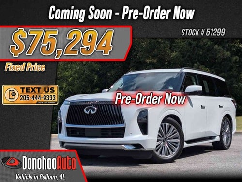 2025 INFINITI QX80 LUXE