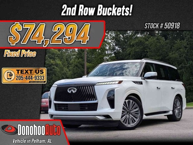 2025 INFINITI QX80 SENSORY