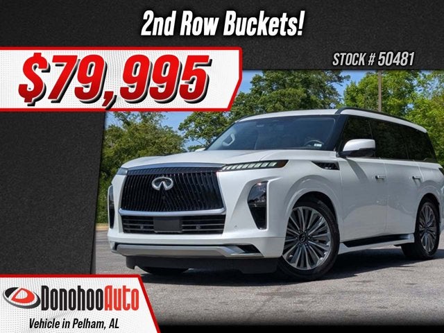 2025 INFINITI QX80 SENSORY