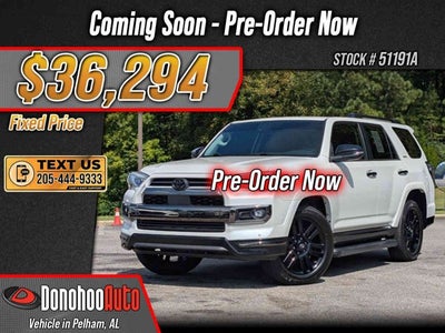 2021 Toyota 4Runner Nightshade