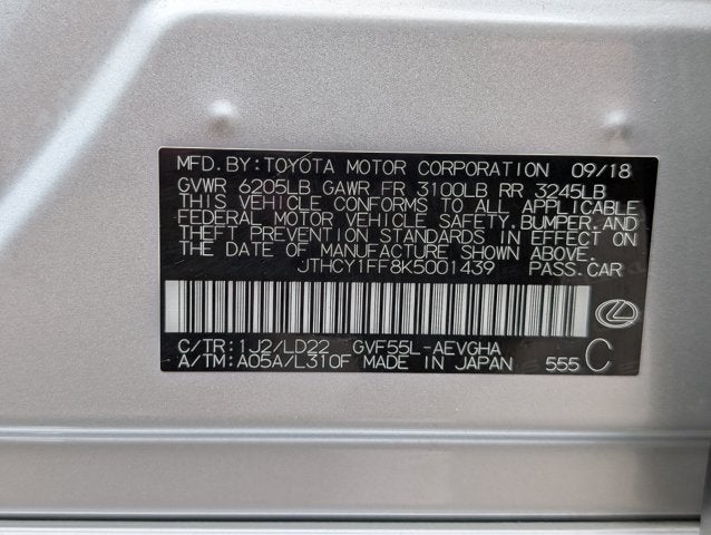 2019 Lexus LS LS 500h