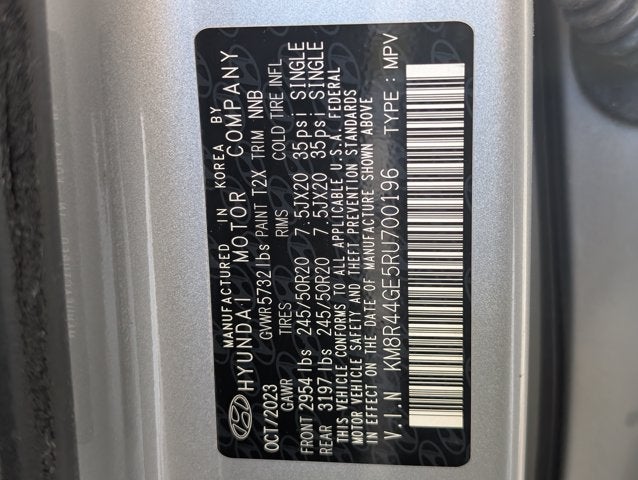 2024 Hyundai Palisade SEL 7P