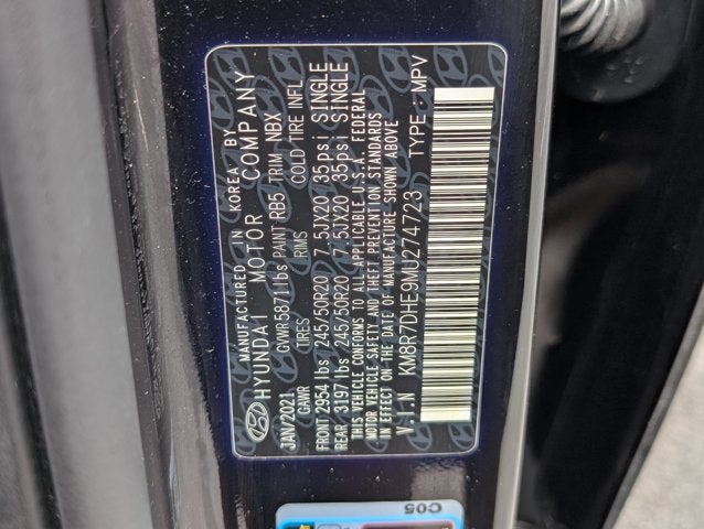 2021 Hyundai Palisade Calligraphy