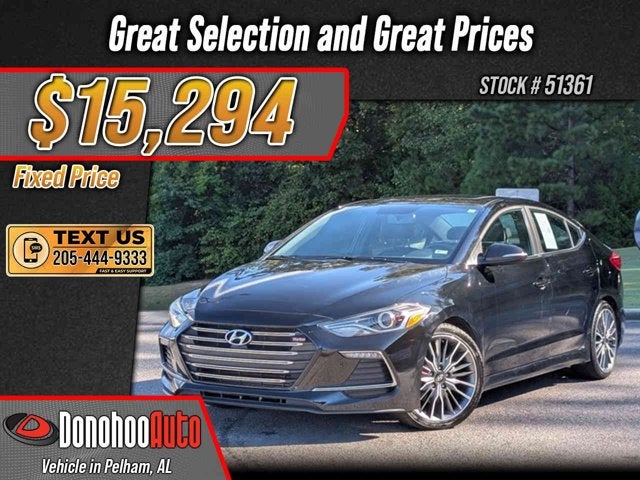 2018 Hyundai Elantra Sport