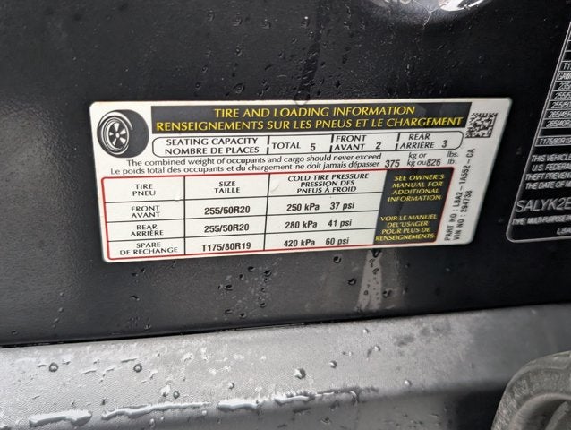 2020 Land Rover Range Rover Velar R-Dynamic S