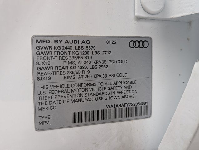 2025 Audi Q5 Premium