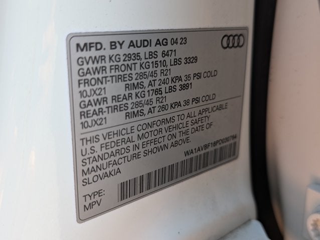 2023 Audi Q8 Premium