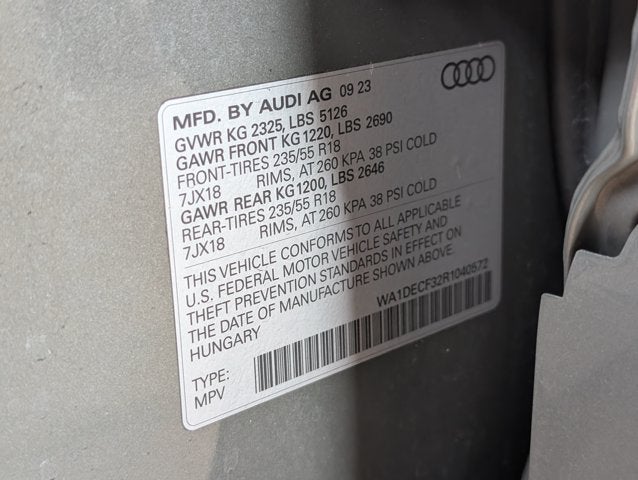 2024 Audi Q3 S line Premium