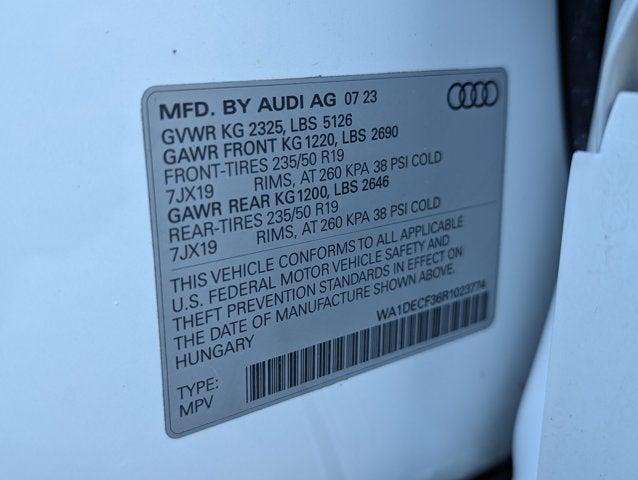 2024 Audi Q3 S line Premium