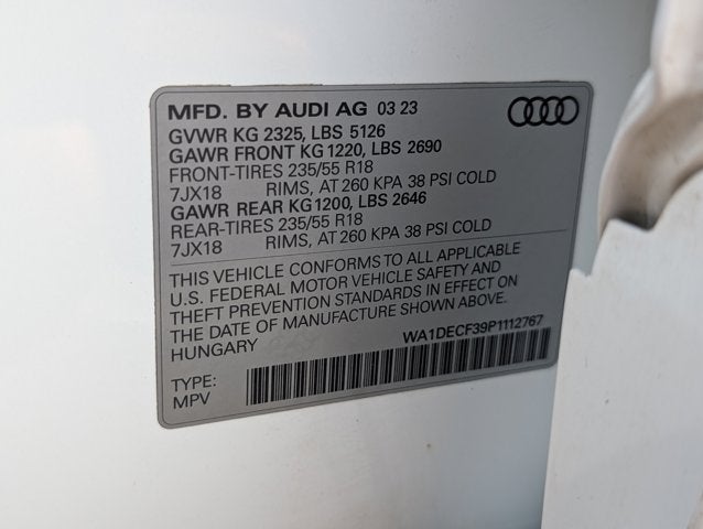 2023 Audi Q3 S line Premium
