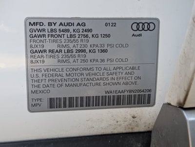 2022 Audi Q5 S line Premium Plus