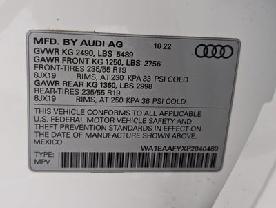 2023 Audi Q5 S line Premium Plus