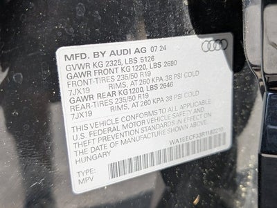 2024 Audi Q3 S line Premium Plus