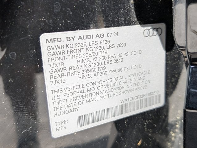 2024 Audi Q3 S line Premium Plus