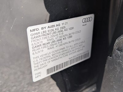 2022 Audi Q3 S line Premium Plus