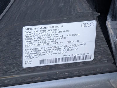 2023 Audi Q4 e-tron Premium