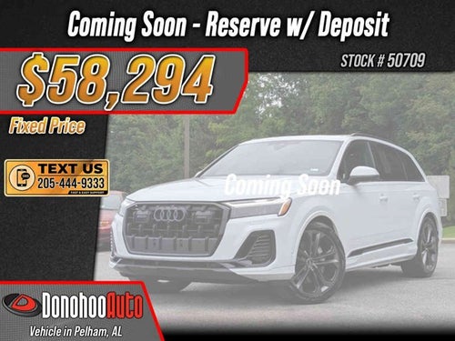 2025 Audi Q7 Premium Plus